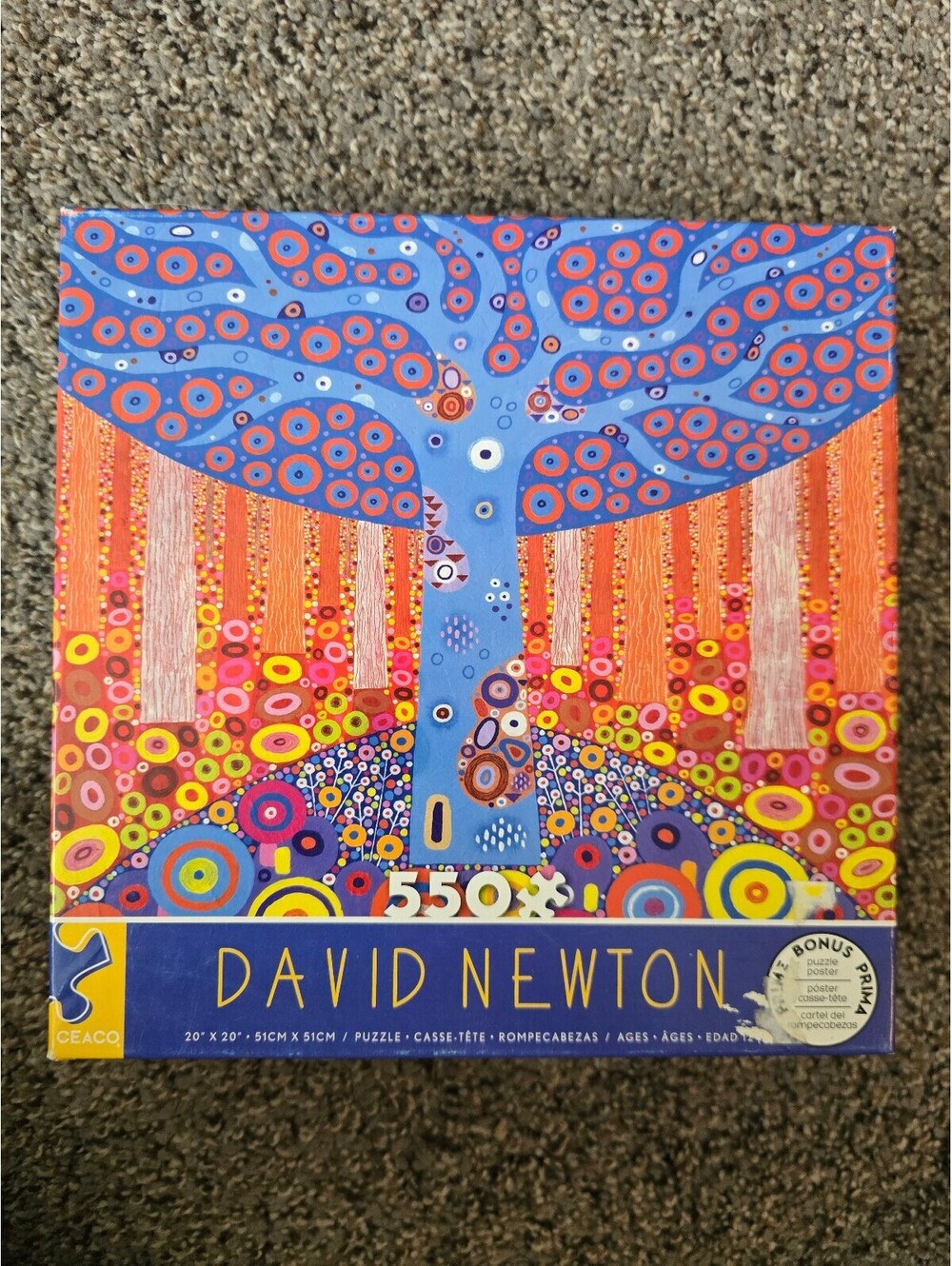 Ceaco David Newton welcome hills 550 Pc Jigsaw Puzzle